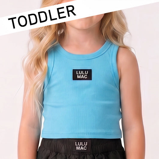 TURQ TODDLER TANK
