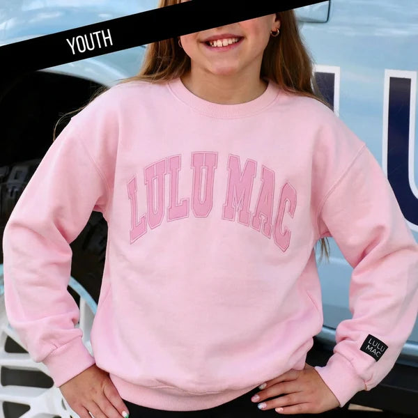 LIGHT PINK MONO KIDS SWEATSHIRT