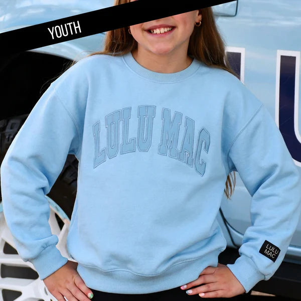 LIGHT BLUE MONO KIDS SWEATSHIRT