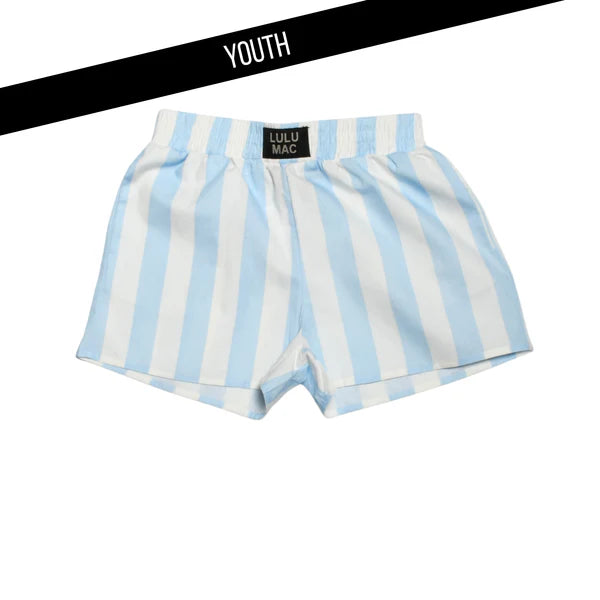 LIGHT BLUE DARBY KIDS SHORTS