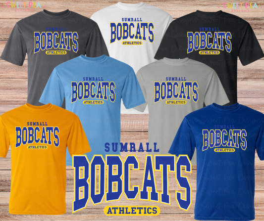 Sumrall Bobcats Athletics Arched (Royal) *