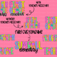Preppy Bright School Shirts (Teacher Edition)
