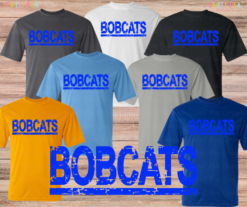 Distressed Bobcats (Royal) *