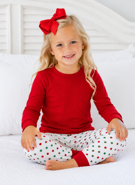 Christmas Youth Pajamas – PRE-ORDER | Sizes 6M–16Y