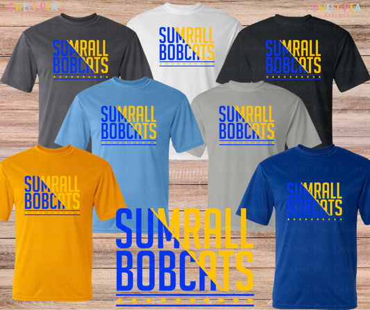 Sumrall Bobcats Split Colors (Blue/Gold) *
