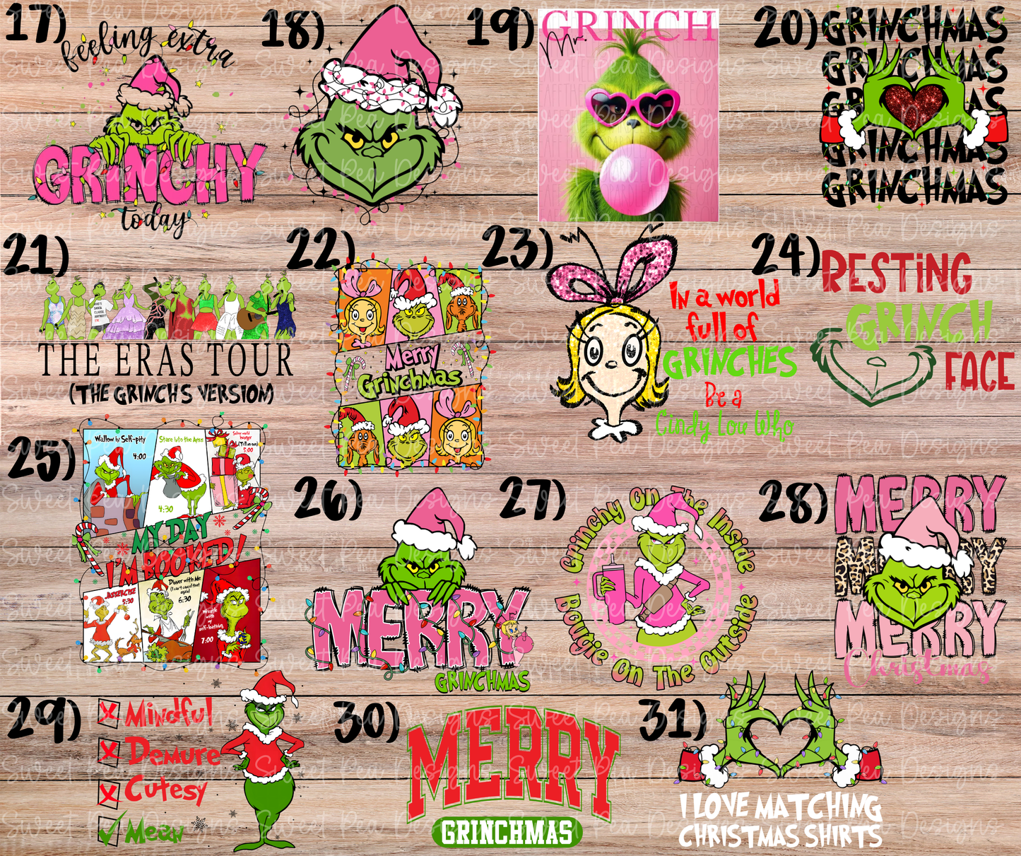 Design Your Own "Grinch" Tees