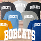Bobcats Arched (White) *