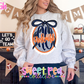 Collegiate Seersucker Ruffle Bow Design