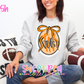 Collegiate Seersucker Ruffle Bow Design
