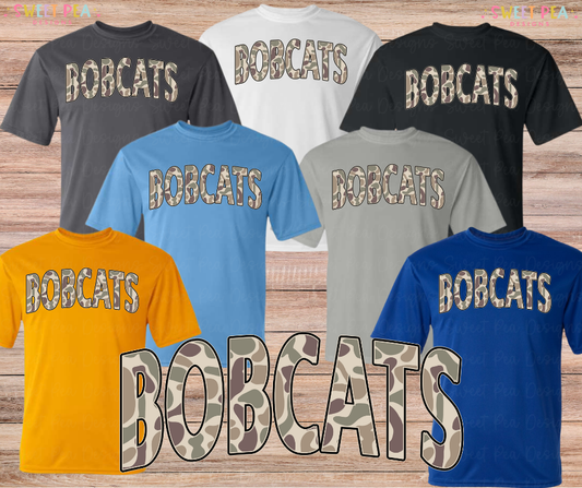 Bobcats Camo Outline *