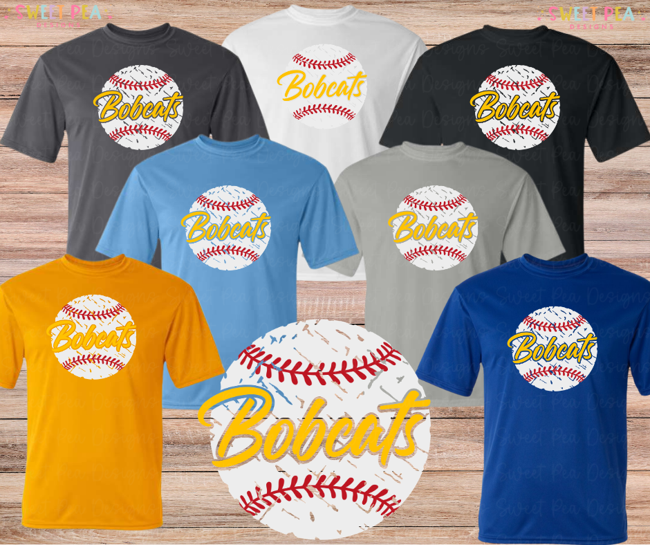 Bobcats Baseball (Gold) *