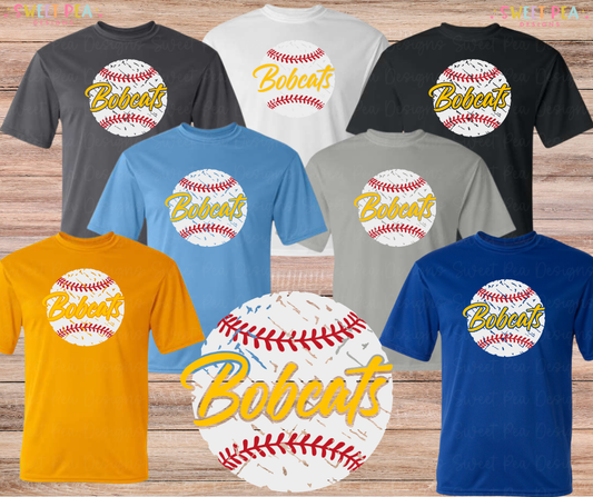 Bobcats Baseball (Gold) *
