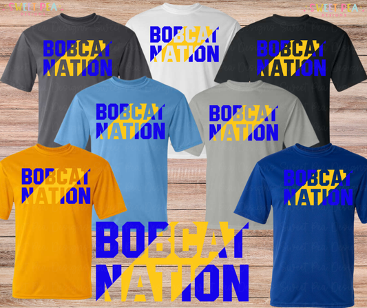 Bobcat Nation (Blue/Gold) *