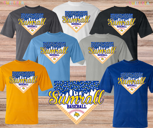 Sumrall Baseball Drip (Royal)  *