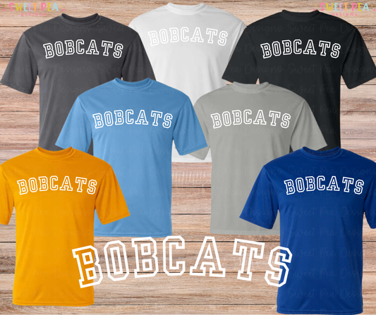 Bobcats Outline Arch *