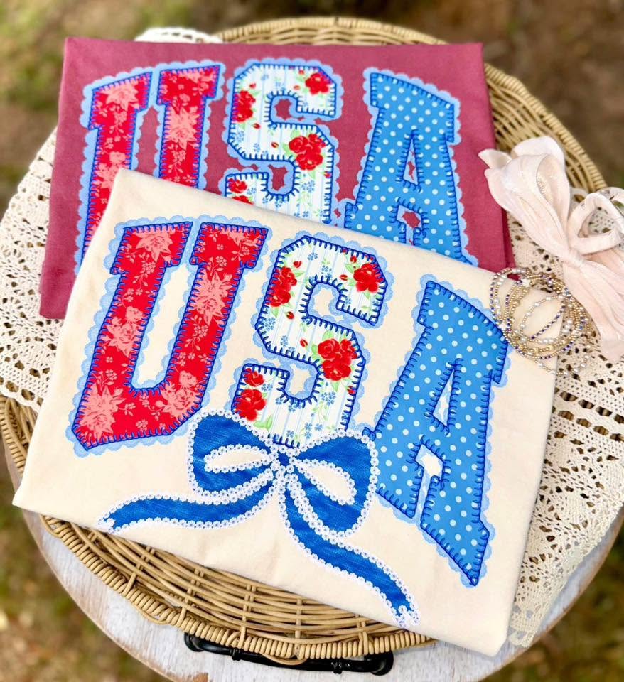 USA WITH BOW