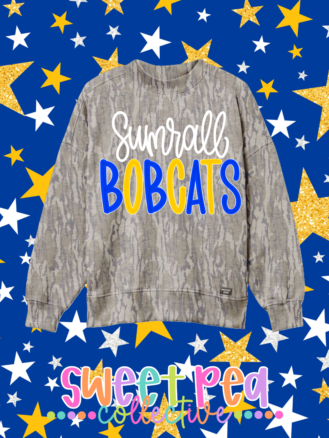 Mossy Oak Mock Neck Sweatshirt