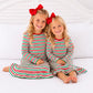 Christmas Girls Lounge Dress – PRE-ORDER | Sizes 12M–16Y