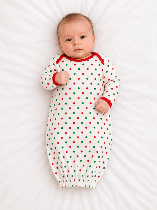 Christmas Baby Gown – PRE-ORDER | Size 0–3M