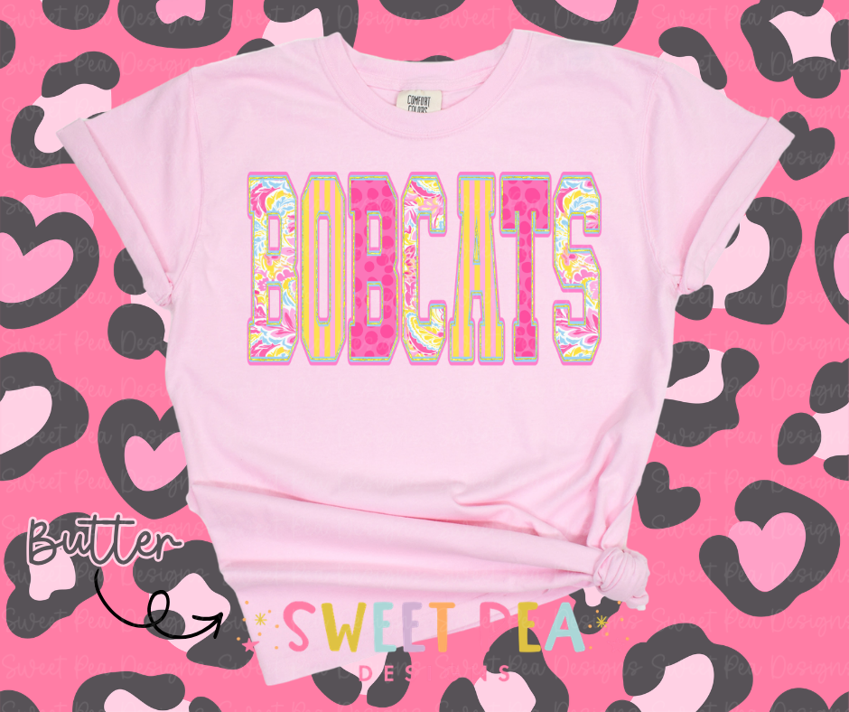 Preppy Paisley Bobcats