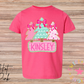 Personalized Pink Christmas Tree Tee (Infant)