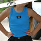 TEAL KIDS TANK