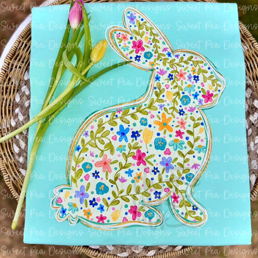 Floral Bunny