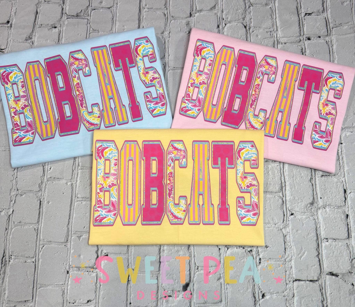 Preppy Paisley Bobcats