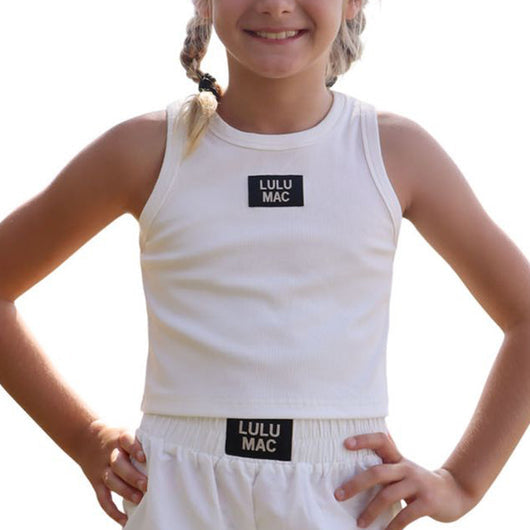WHITE KIDS TANK