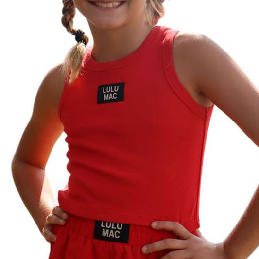 RED KIDS TANK