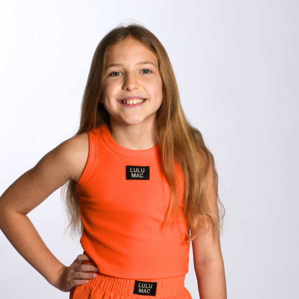ORANGE KIDS TANK