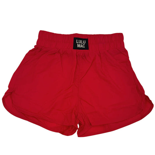 RED KIDS SHORTS