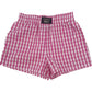 PINK GINGHAM KIDS SHORTS