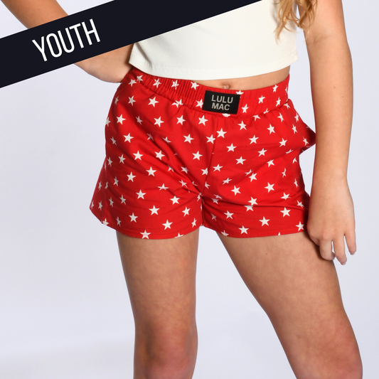 STAR RED STAR KIDS SHORTS