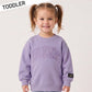 LAVENDER MONO TODDLER SWEATSHIRT