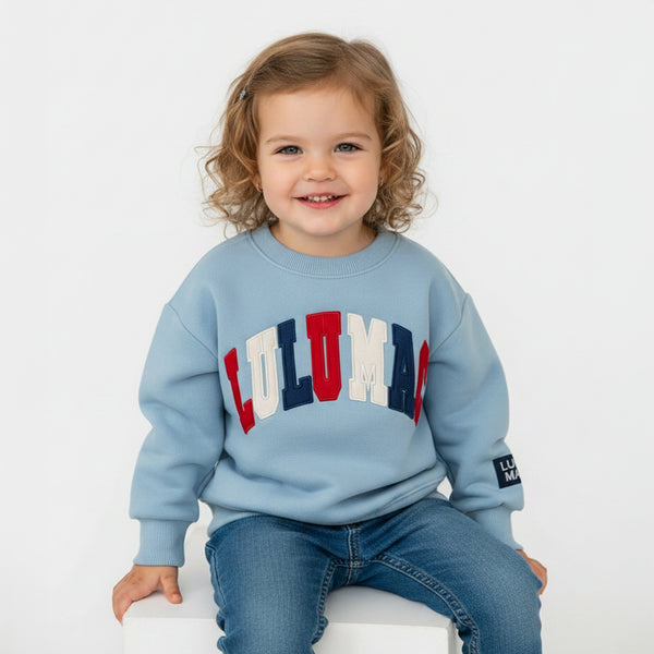 LIGHT BLUE STITCH TODDLER SWEATSHIRT