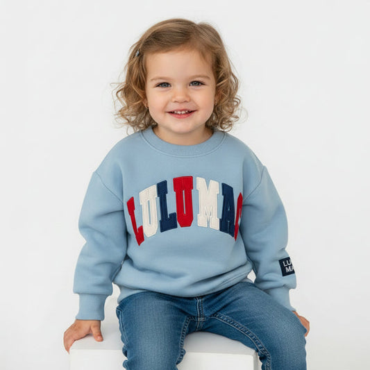 LIGHT BLUE STITCH TODDLER SWEATSHIRT