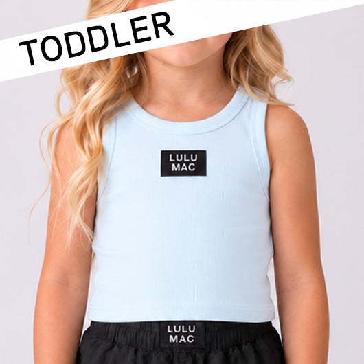 LIGHT BLUE TODDLER TANK