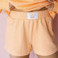 ORANGE TERRY CLOTH SHORTS