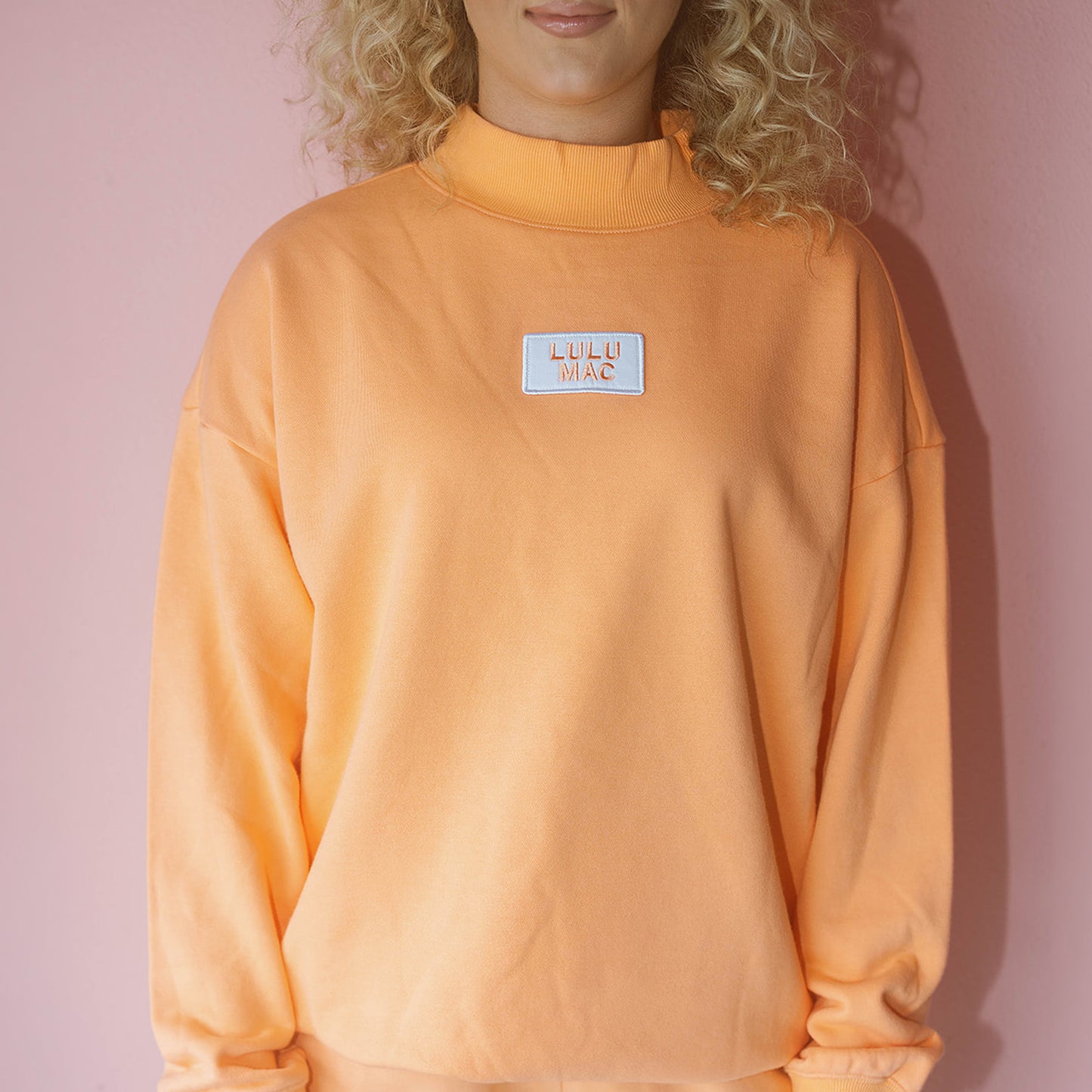 ORANGE TERRY CLOTH LONG SLEEVES