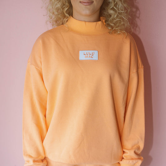 ORANGE TERRY CLOTH LONG SLEEVES