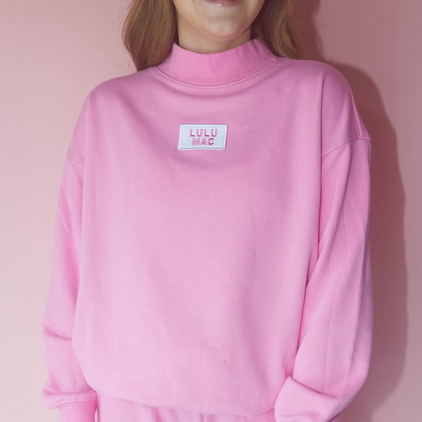 BUBBLEGUM TERRY CLOTH LONG SLEEVES