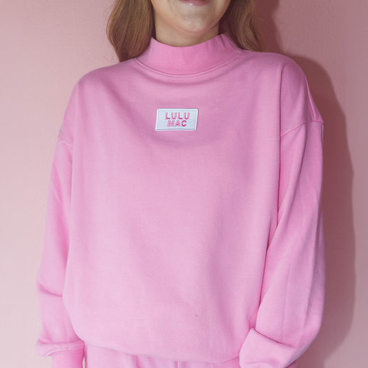 BUBBLEGUM TERRY CLOTH LONG SLEEVES
