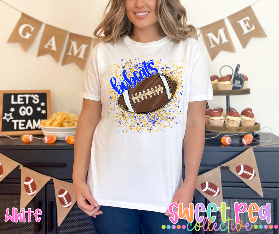 BOBCAT FOOTBALL SPLATTER