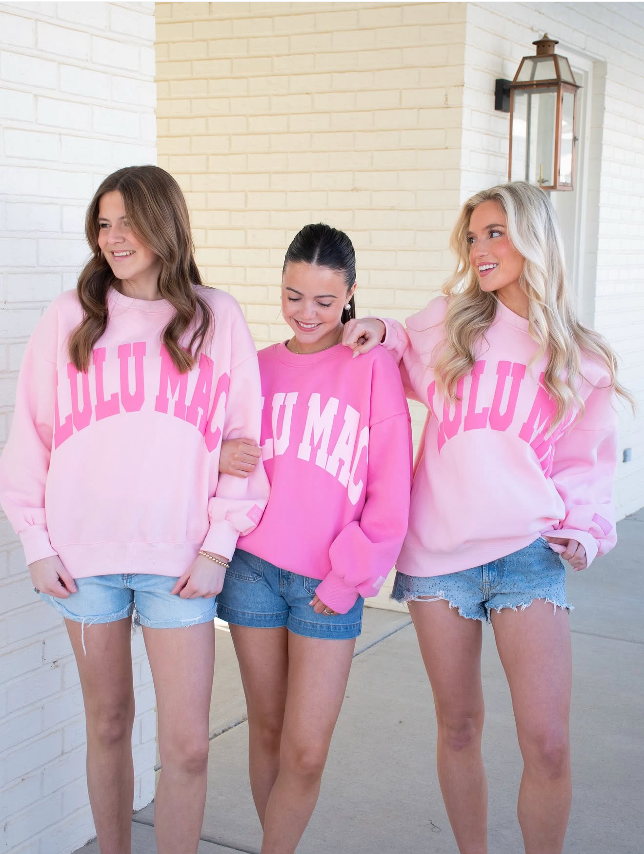 ADULT LIGHT PINK/PINK PUFF SWEATSHIRT