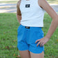 TEAL BLUE KIDS SHORTS