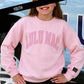 LIGHT PINK MONO KIDS SWEATSHIRT