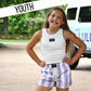 LAVENDER DARBY KIDS SHORTS