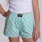 MINT POLKA DOT KIDS SHORTS