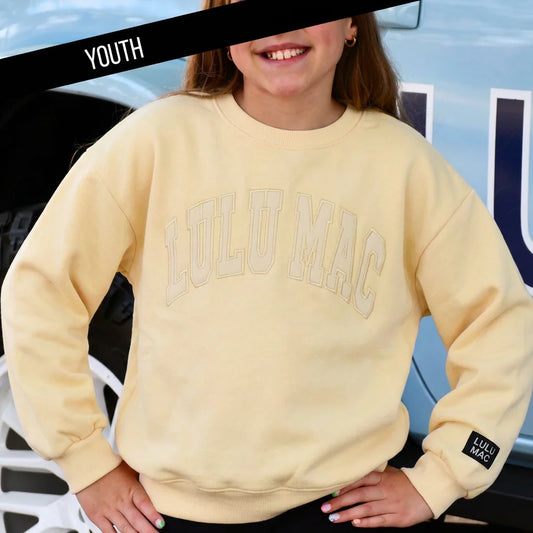 BUTTER MONO KIDS SWEATSHIRT